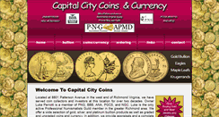 Desktop Screenshot of capitalcitycoins.net